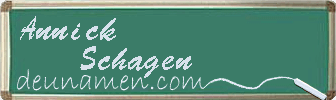 Annick Schagen Visitenkarte